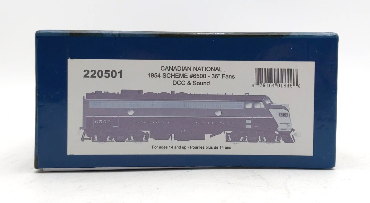 Rapido Trains 220501 HO Canadian National True North Diesel FP9A GPA17-a #6500