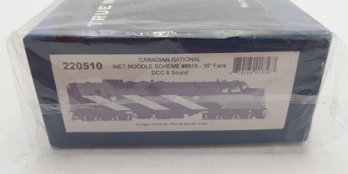 Rapido Trains 220510 HO Canadian National Diesel Locomotive w/DCC & Sound #6516