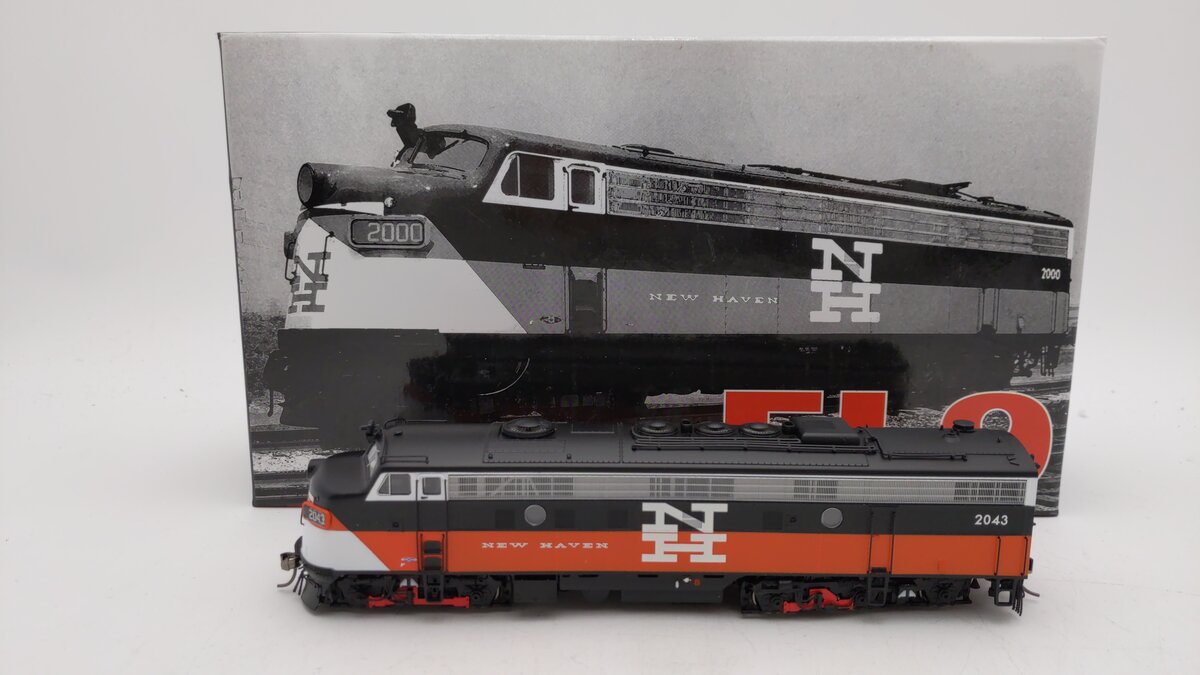 Rapido Trains 14522 HO New Haven EMD FL9 with LokSound & DCC #2043