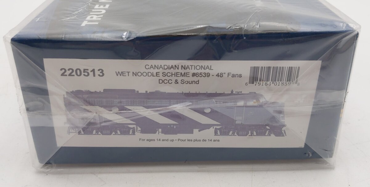 Rapido Trains 220513 HO Canadian National Diesel Locomotive #6539 w/DCC & Sound