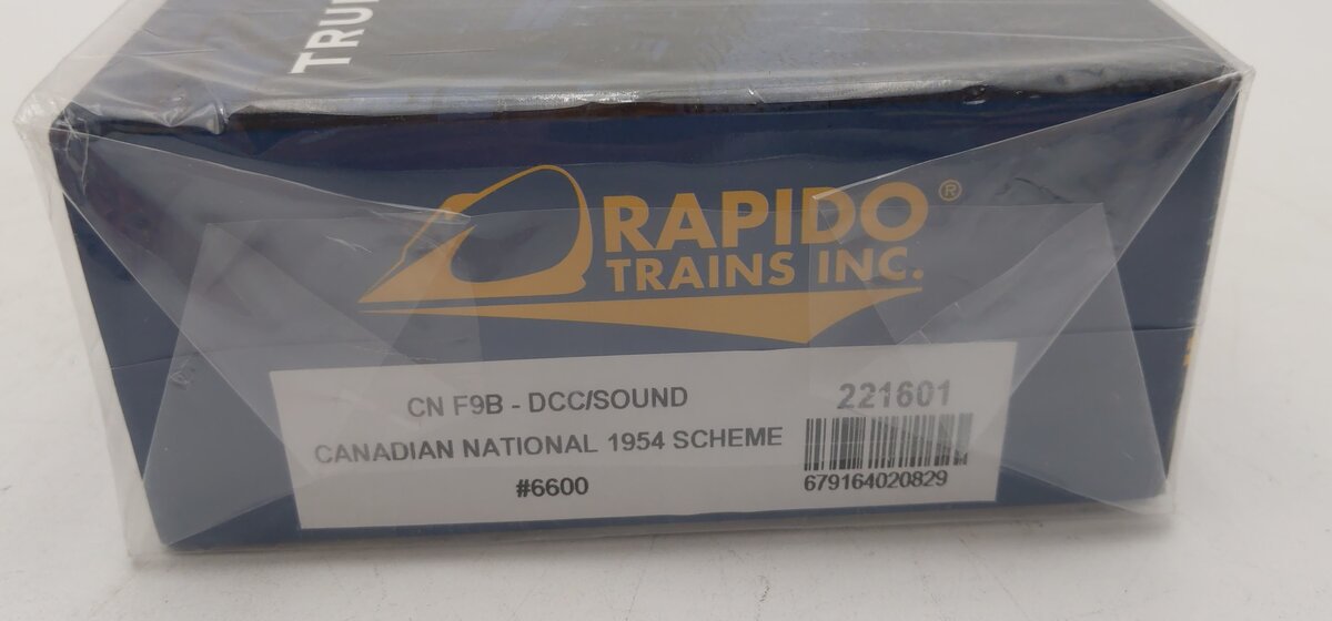 Rapido Trains 221601 HO Canadian National Diesel Locomotive #6600 w/DCC & Sound