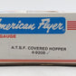 American Flyer 4-9208 S Scale Santa Fe Covered Hopper #9208 NIB