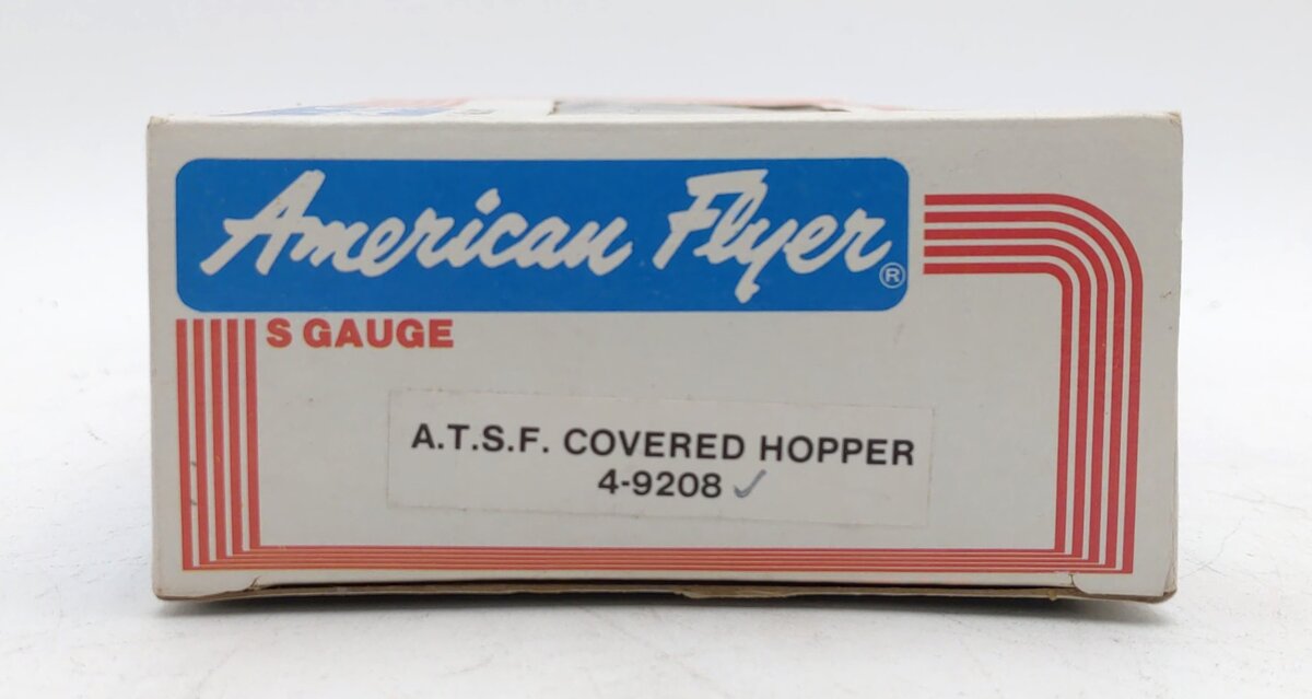 American Flyer 4-9208 S Scale Santa Fe Covered Hopper #9208 NIB