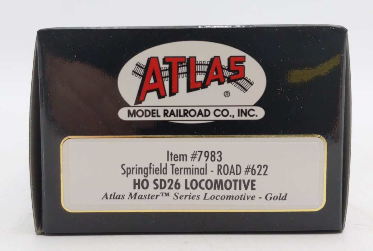 Atlas 7983 HO Springfield Terminal SD26 Diesel Locomotive #622 w/ DCC & SND