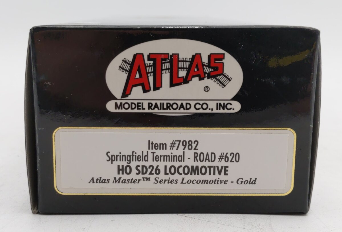 Atlas 7982 HO Springfield Terminal SD26 Diesel Locomotive #620 w/ DCC & SND MT/Box