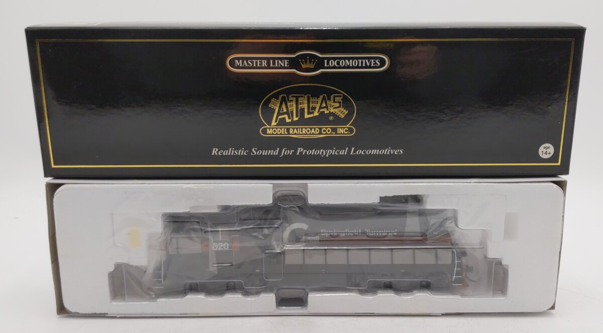 Atlas 7982 HO Springfield Terminal SD26 Diesel Locomotive #620 w/ DCC & SND MT/Box