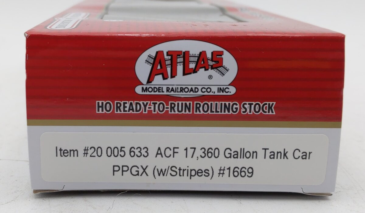 Atlas 20005633 HO PPGX ACF 17,360 Gallon Tank Car #1669