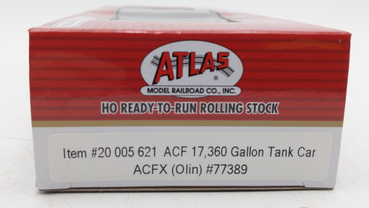 Atlas 20005621 HO ACFX ACF 17,360 Gallon Tank Car #77389