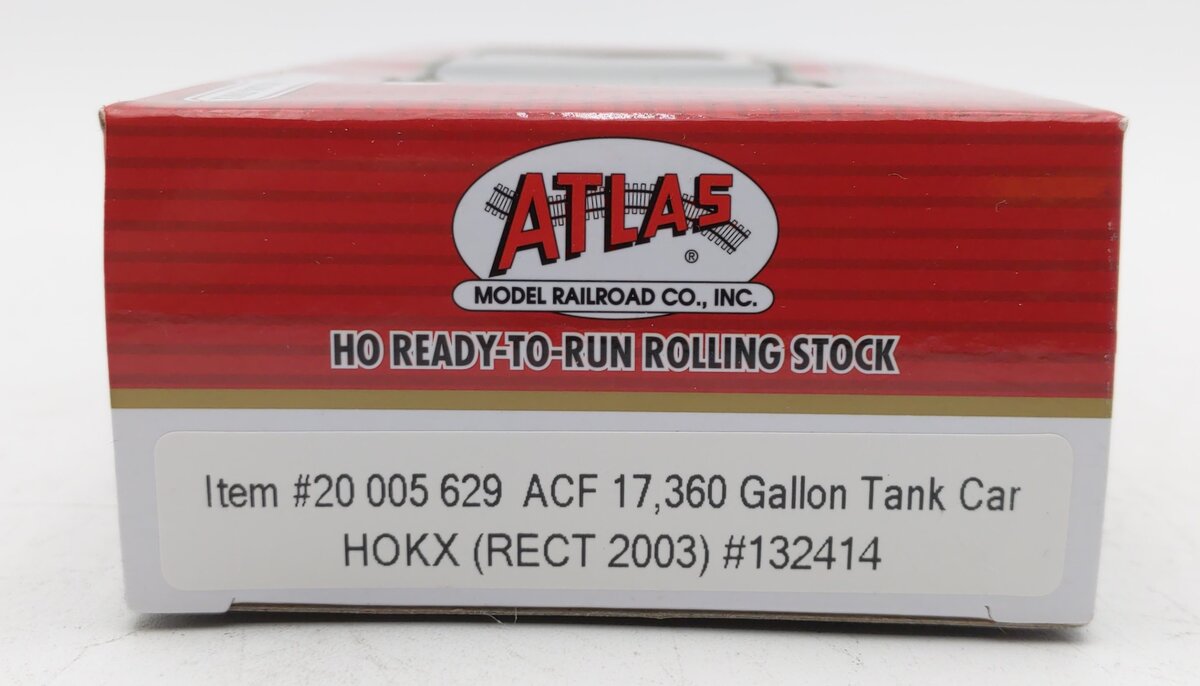 Atlas 20005629 HO Hooker ACF 17,360 Gallon Tank Car #132414
