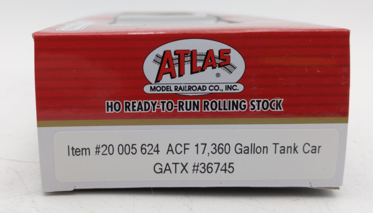 Atlas 20005624 HO GATX ACF 17,360 Gallon Tank Car #36745