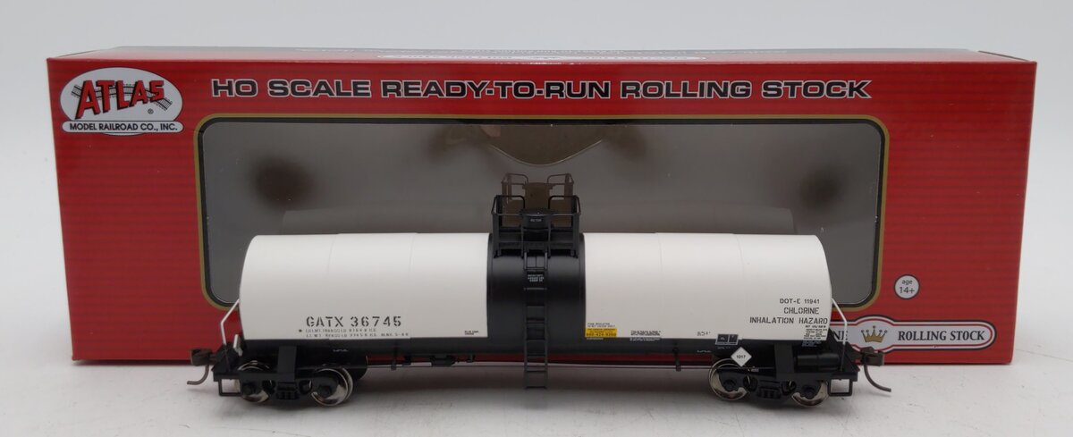 Atlas 20005624 HO GATX ACF 17,360 Gallon Tank Car #36745