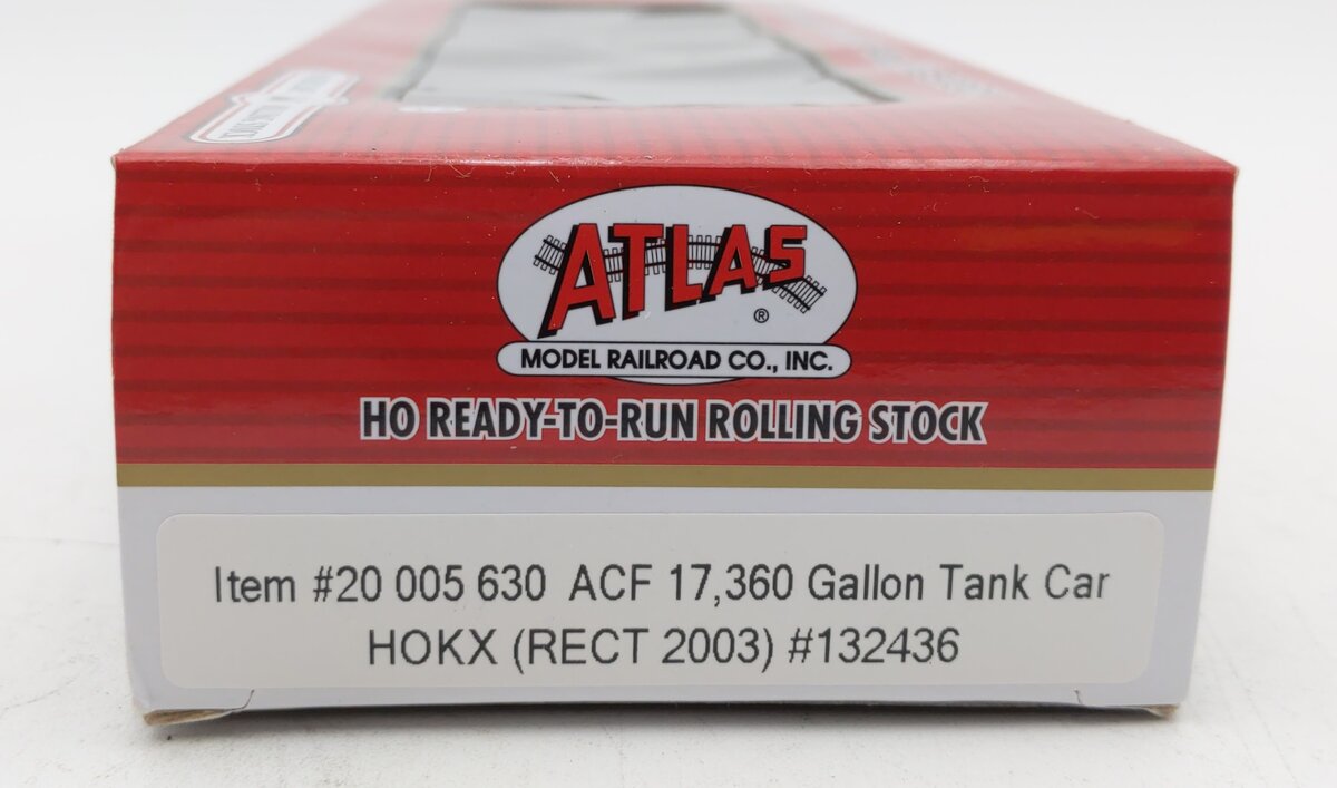 Atlas 20005630 HO Hooker ACF 17,360 Gallon Tank Car #132436