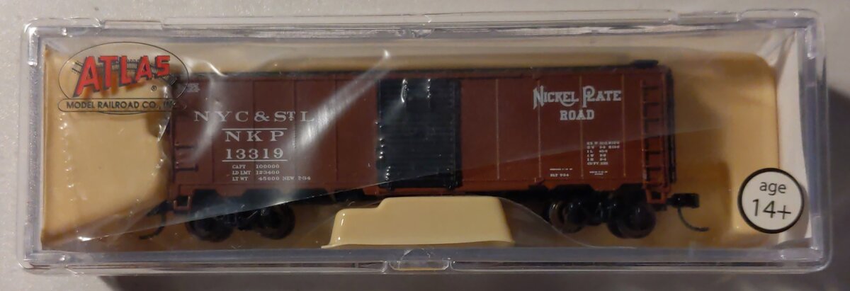 Atlas 50000754 N Scale Nickel Plate Road 1932 ARA Boxcar #13319