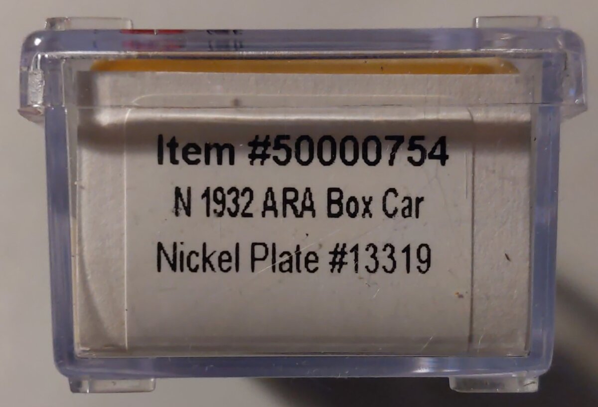 Atlas 50000754 N Scale Nickel Plate Road 1932 ARA Boxcar #13319