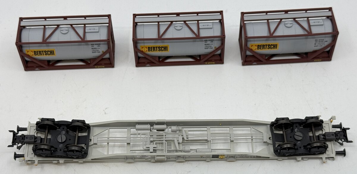 Marklin 47097 HO HUPAC Type Sgnss Container Transport Car – Trainz