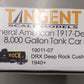 Tangent 19011-07 HO DRX 8,000 Gallon Tank Car #6504 LN/Box