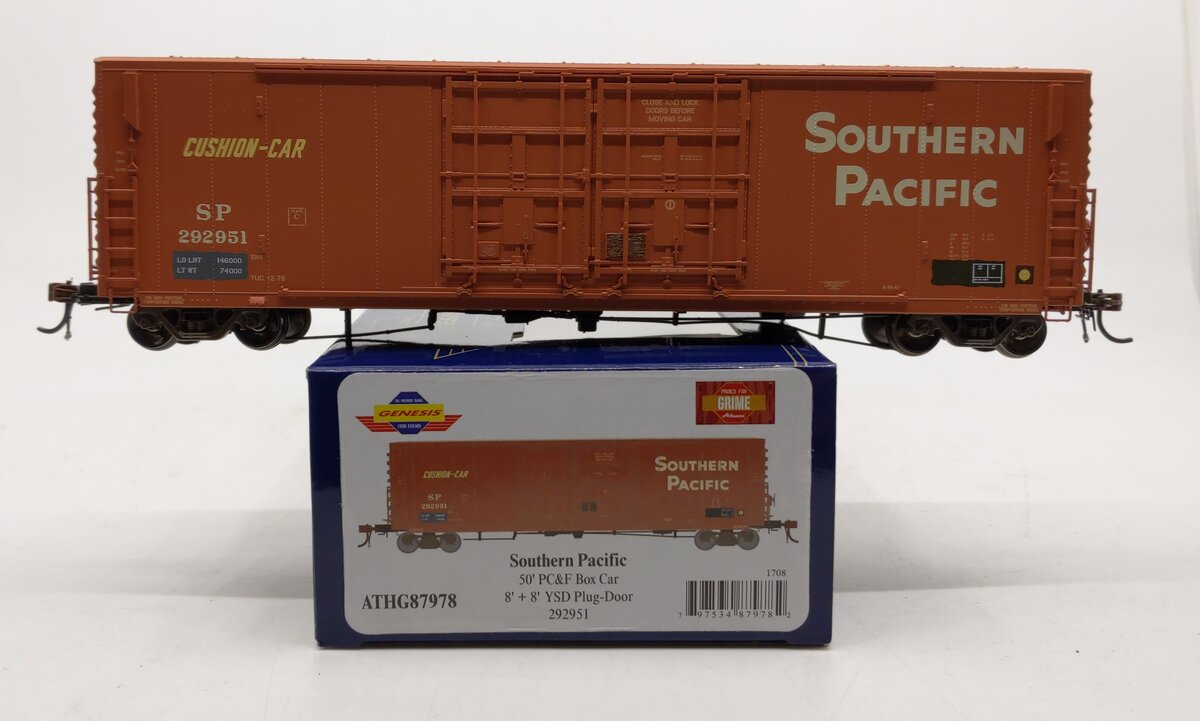 Athearn G87978 HO Southern Pacific 50'' PC&F Boxcar #291859