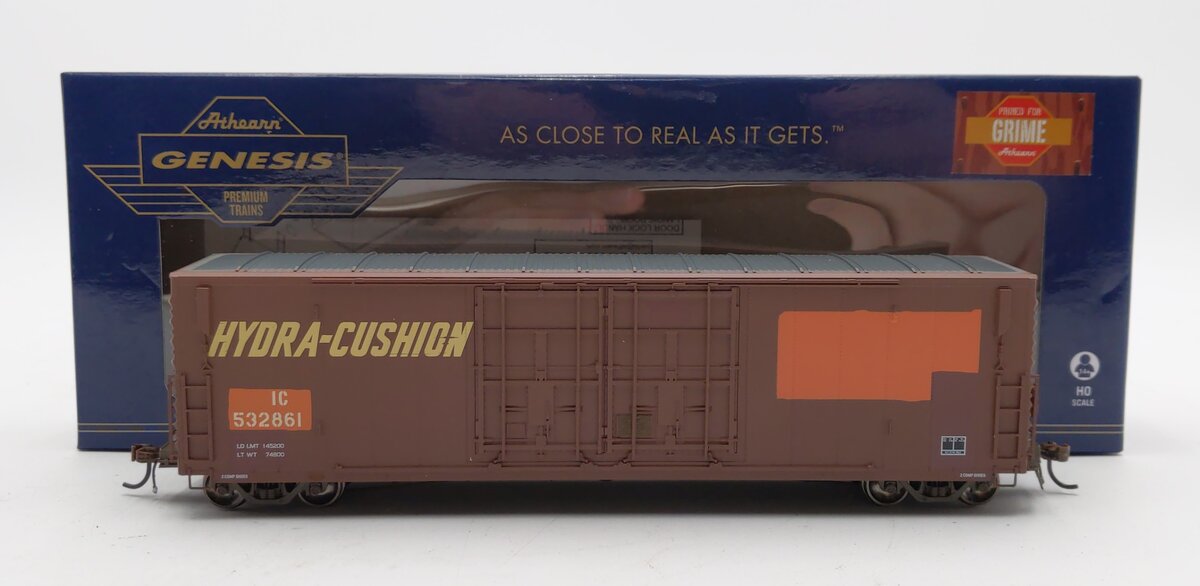 Athearn G87980 HO Illinois Central 50' PC&F Boxcar #532861