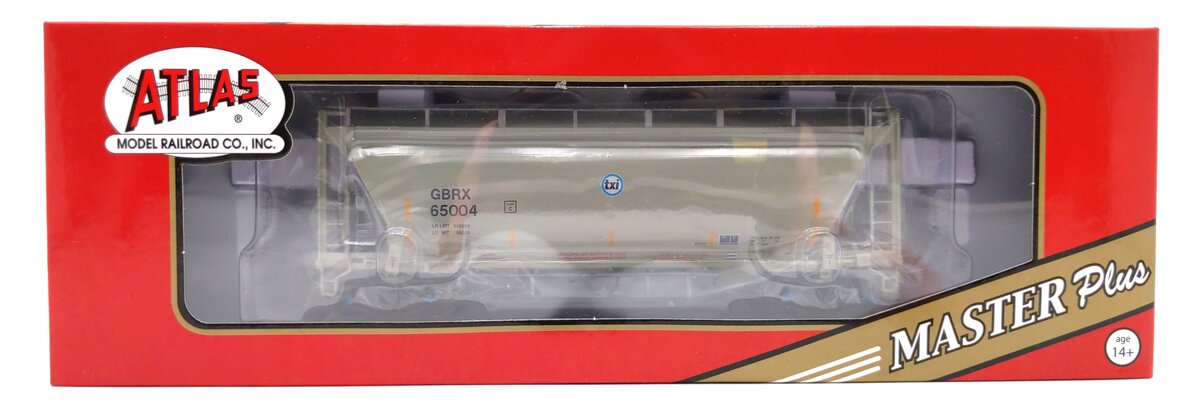Atlas 20005563 HO GBRX Trinity 3230 Covered Hopper #65004