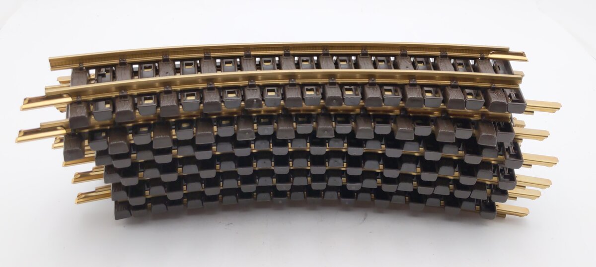 LGB 11000 G Scale R1 30 Degree Curved Track Sections (12) EX/Box