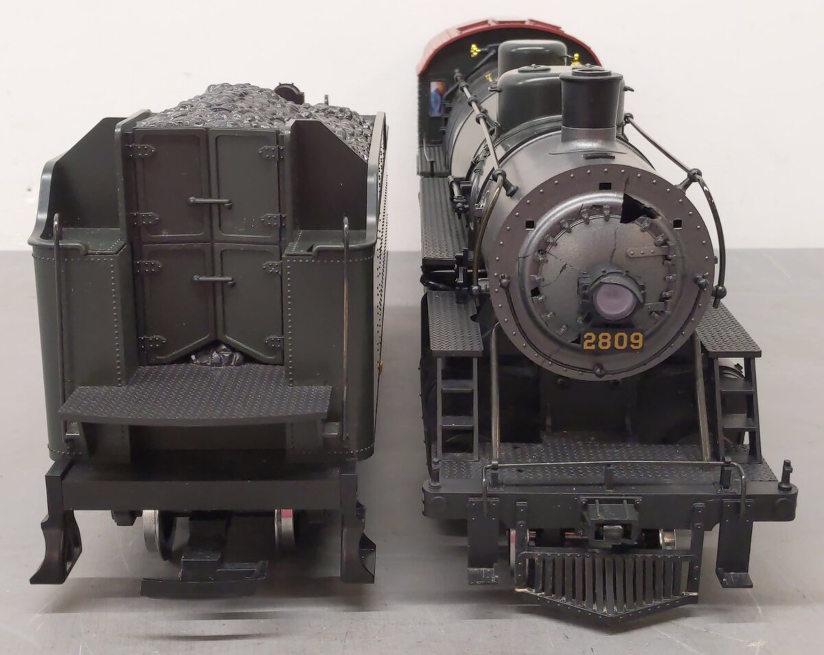 LGB 21872 G Scale PRR 2-8-2 Mikado Steam Locomotive & Tender #2809 with Sound VG/Box