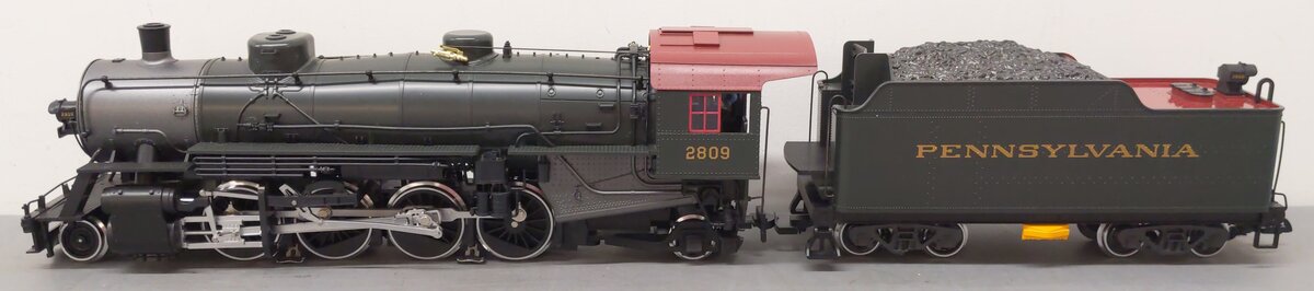 LGB 21872 G Scale PRR 2-8-2 Mikado Steam Locomotive & Tender #2809 with Sound VG/Box