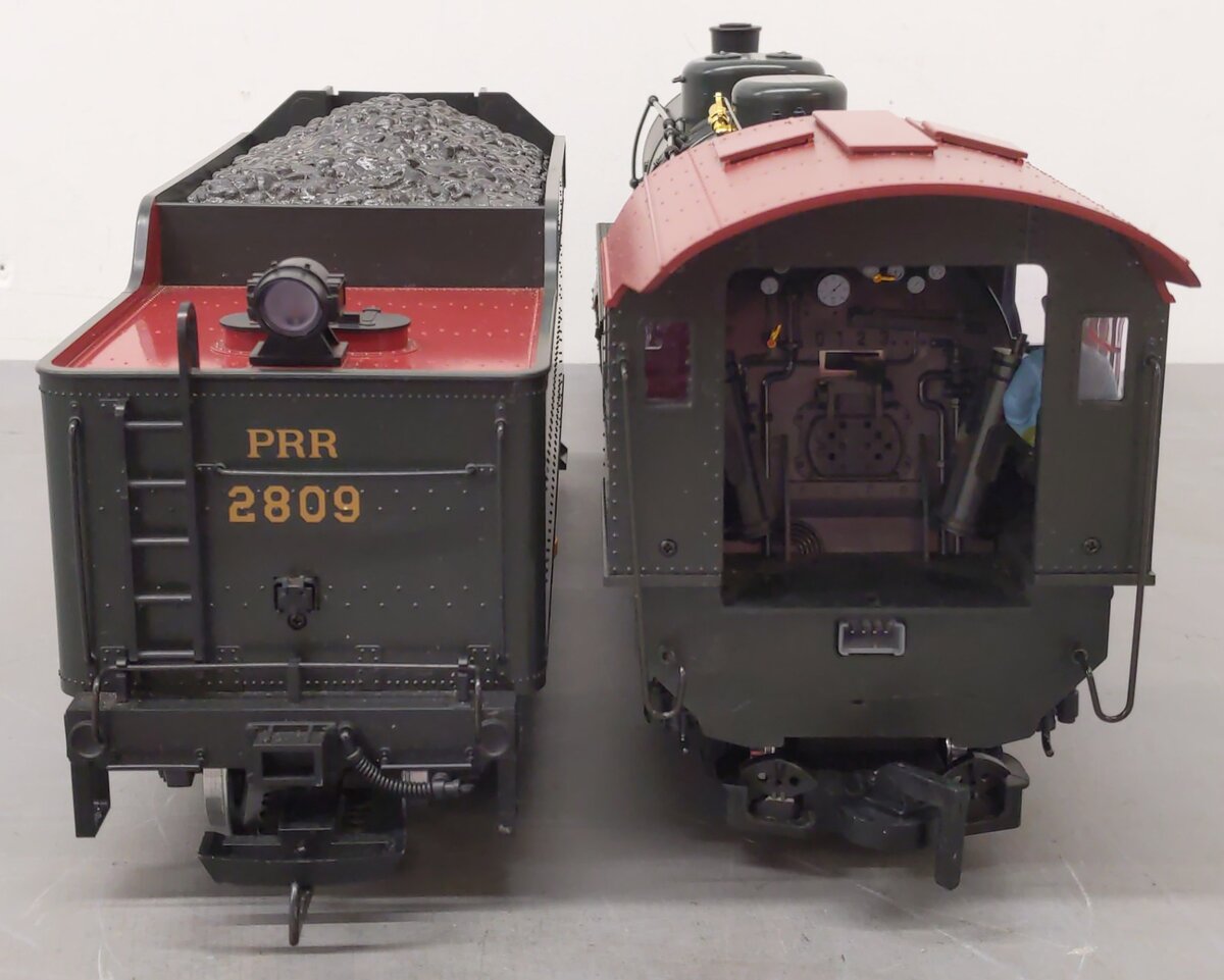 LGB 21872 G Scale PRR 2-8-2 Mikado Steam Locomotive & Tender #2809 with Sound VG/Box