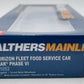 Walthers 910-31052 HO Amtrak Phase VI 85' Horizon Cafe/Club Food Service Car
