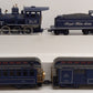 Bachmann 90016 G Scale Royal Blue Steam Train Set VG/Box