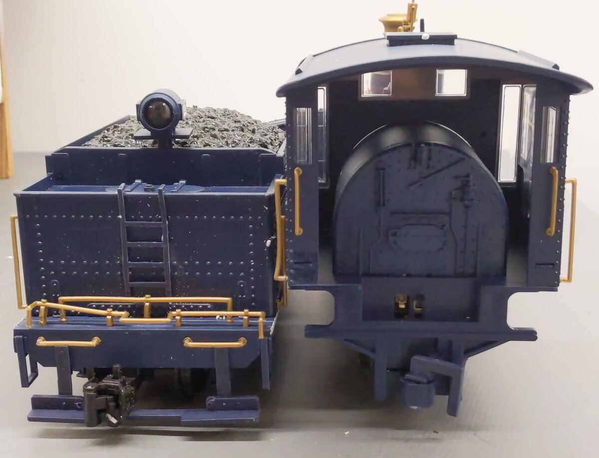 Bachmann 90016 G Scale Royal Blue Steam Train Set VG/Box