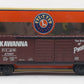Lionel 6-39248 O Gauge Erie Lackawanna Double Door Box Car w/Hobo Inside #47897 NIB
