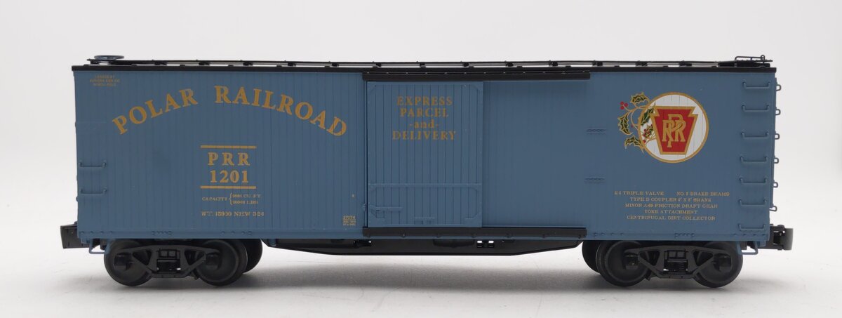 Lionel 6-27274 O Gauge Polar Railroad Wood-Sheathed Boxcar #1201 LN/Box
