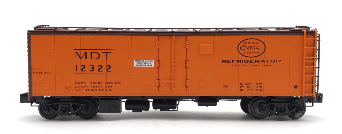 Lionel 6-17338 O-Gauge Merchants Dispatch Transit Steel-Sided Reefer Car #12322 LN/Box