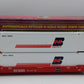 MTH 20-9502L O Gauge Burlington Northern Husky Stack Car w/ Containers #60009 LN/Box