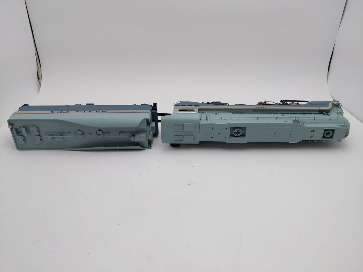 MTH 20-3194-1 Santa Fe 4-6-4 Blue Goose Steam & Tender #3460 w/PS2 LN/Box