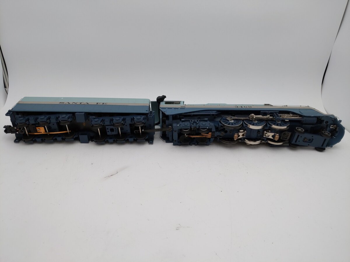 MTH 20-3194-1 Santa Fe 4-6-4 Blue Goose Steam & Tender #3460 w/PS2 LN/Box