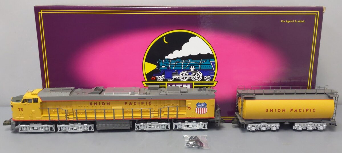MTH 20-2185-1 O Gauge Union Pacific Veranda Turbine Locomotive w/PS1 #75 LN/Box