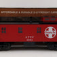 MTH 33-7804 O Gauge Santa Fe Woodsided Caboose #1351 LN/Box