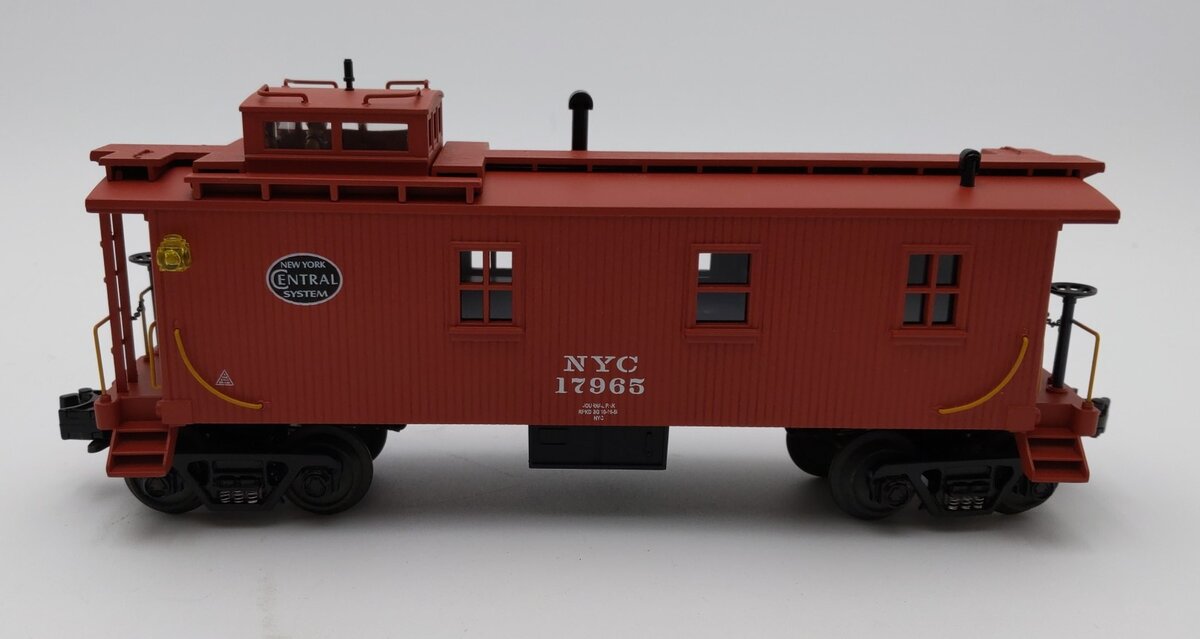 MTH 30-8501 O Gauge New York Central Die-Cast Woodsided Caboose #17965 LN/Box