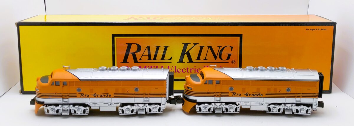 MTH 30-2184-1 O DRG F-3 AA Diesel Engine Set w/PS1 #5521/5524 LN/Box