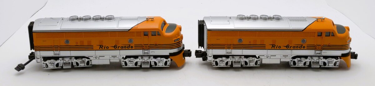MTH 30-2184-1 O DRG F-3 AA Diesel Engine Set w/PS1 #5521/5524 LN/Box