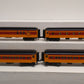 MTH 30-69197 O-27 Milwaukee Road 60' Madison Passenger 4-Car Set