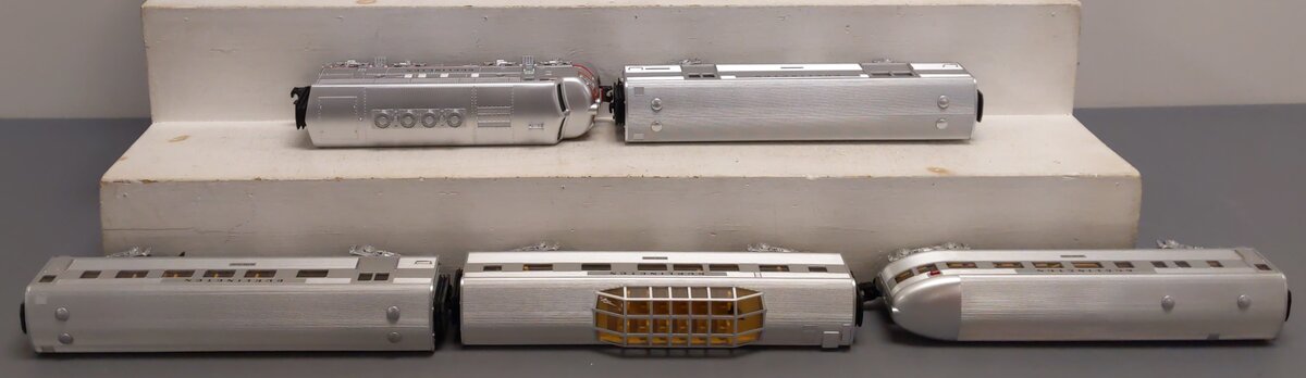 MTH 30-4196-1 Burlington RailKing F-3 O Gauge Diesel Train Set w/PS 2.0 LN/Box