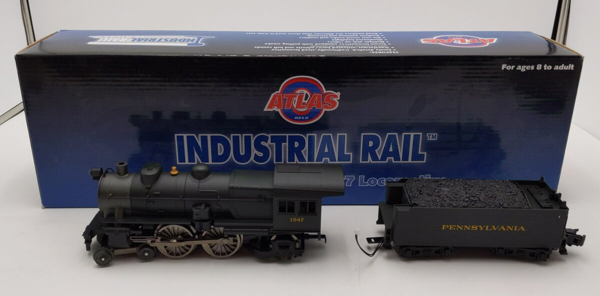 Industrial Rail 10080021 O PRR 4-4-2 Steam Locomotive #1047