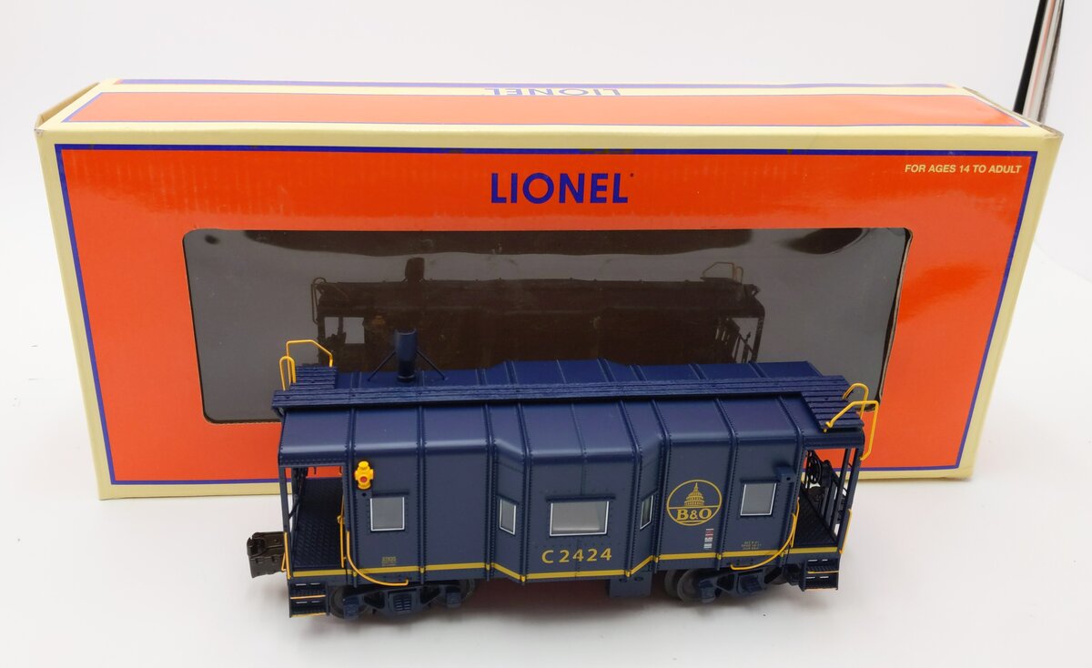 Lionel 6-27635 O Gauge Baltimore & Ohio I-12 Caboose #C2424