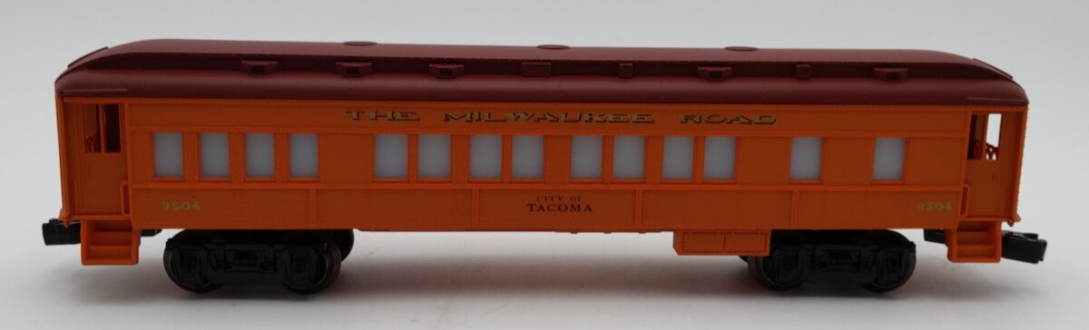 Lionel 6-9504 O Gauge Milwaukee Road "City Of Tacoma" Coach Car #9504 LN/Box