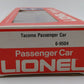 Lionel 6-9504 O Gauge Milwaukee Road "City Of Tacoma" Coach Car #9504 LN/Box