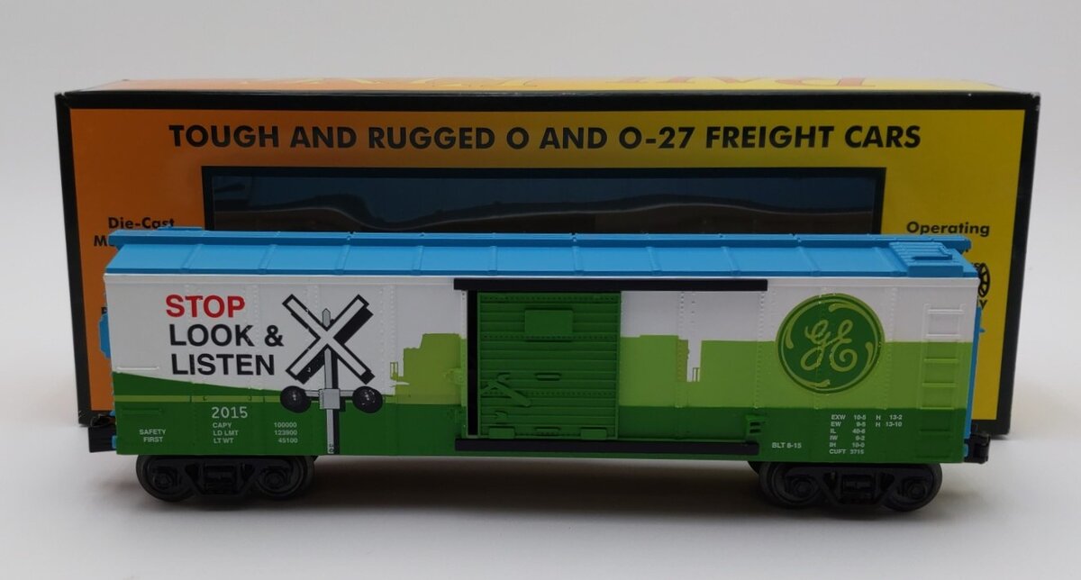 MTH 30-74819 General Electric Flashing Boxcar