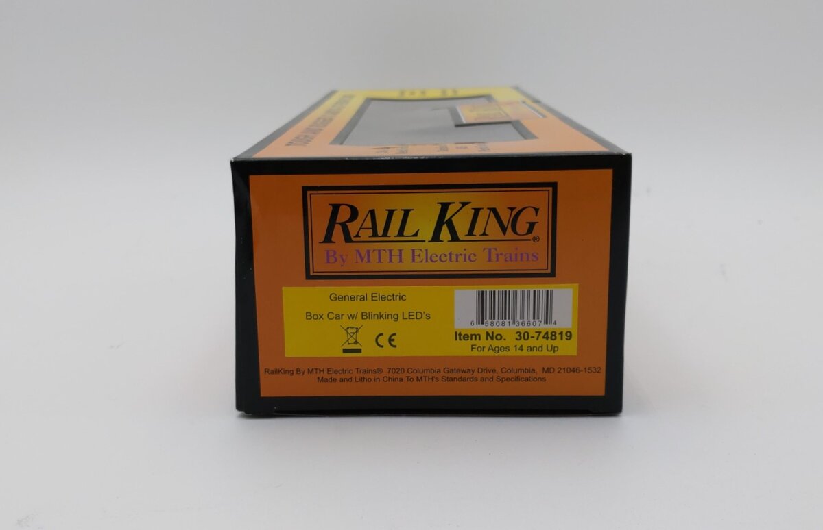 MTH 30-74819 General Electric Flashing Boxcar