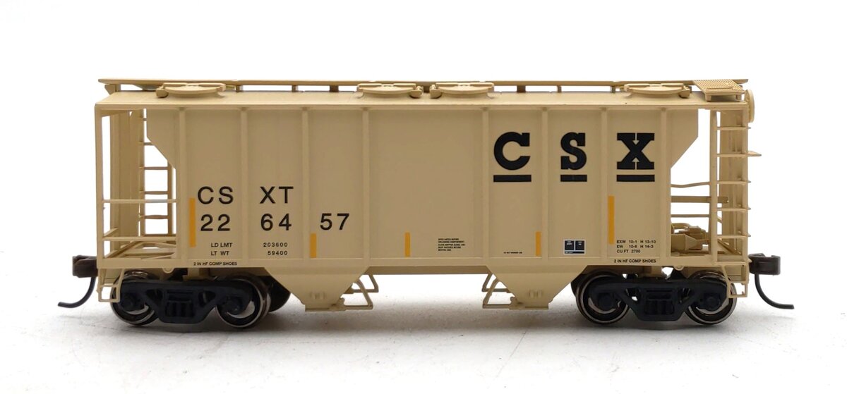 Atlas 20005046 HO Trainman CSX PS-2 Covered Hopper #226457